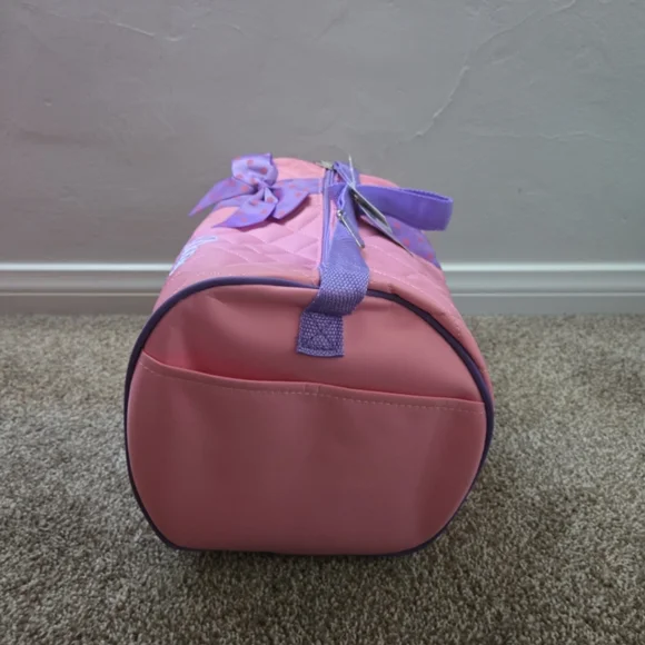 Pink Dance‎ Bag with Purple Bow - Picture 2 of 4